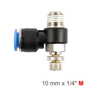 Flow Control Swiv. Elbow Pu 10mm X 1/4' M